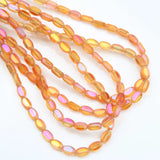 100pcs 4.5*7mm Glass Beads for Jewelry Making DIY Necklace