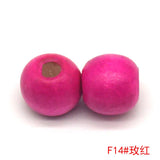 100pcs Natural Wood Beads Brown Craft Wooden Spacer Bead 4-12MM DIY Jewelry