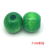 100pcs Natural Wood Beads Brown Craft Wooden Spacer Bead 4-12MM DIY Jewelry