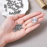 100pcs 4/6/8mm 304 Stainless Steel Spacer Beads for Jewelry Making