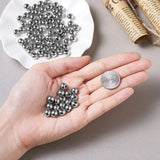 100pcs 4/6/8mm 304 Stainless Steel Spacer Beads for Jewelry Making