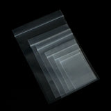 100pcs 4X6/5X7/6X8/7X10CM Plastic Ziplock Bags for Jewelry Packaging
