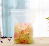 100pcs Clear Plastic Zip Lock Bags Food Storage Jewelry Packing Reclosable Zip B