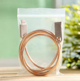 100pcs Clear Plastic Zip Lock Bags Food Storage Jewelry Packing Reclosable Zip B