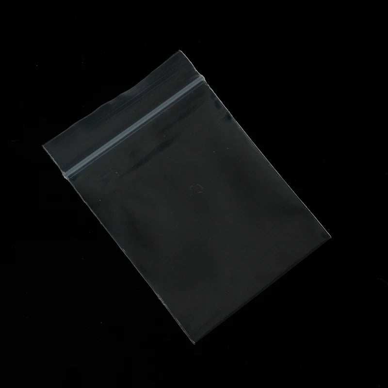 100pcs Transparent Self Sealing Ziplock Bags for Jewelry