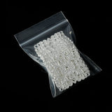 100pcs Transparent Self Sealing Ziplock Bags for Jewelry