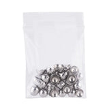 100pcs 4mm 6mm Stainless Steel Bead Caps for Jewelry Making DIY Bracelet