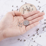 100pcs 4mm 6mm Stainless Steel Bead Caps for Jewelry Making DIY Bracelet