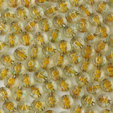 100pcs 4x7mm Transparent Letter Beads 4 Colors 26 Alphabet Spacer Beads
