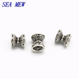 100pcs Vintage Metal Alloy Tibetan Silver Spacer Beads for Jewelry Making