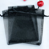 100pcs 5*7cm Organza Bags Wedding Christmas Gift Pocket Jewelry Packaging