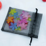 100pcs 5*7cm Organza Bags Wedding Christmas Gift Pocket Jewelry Packaging