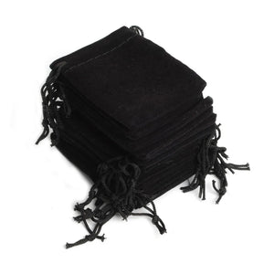 100pcs 5*7cm Jewelry Velvet Pouch Gift Bags - Wedding Birthday Party