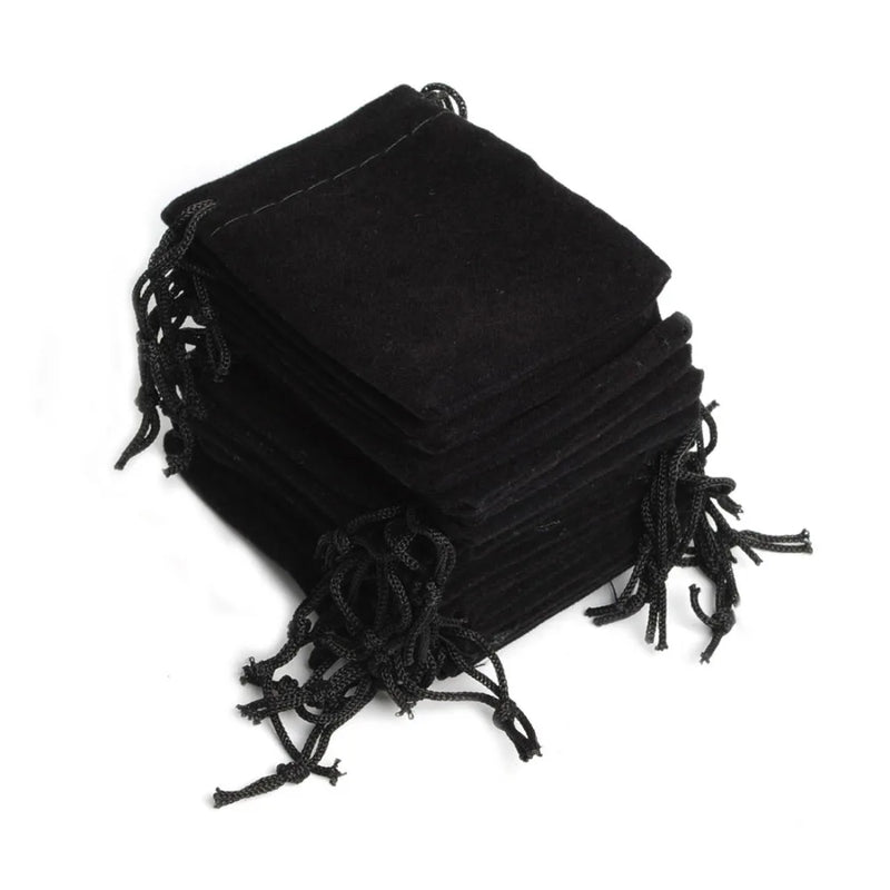 100pcs 5*7cm Jewelry Velvet Pouch Gift Bags - Wedding Birthday Party