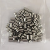 100pcs 5x0.5X5mm SS304 Stainless Steel Capillary Pipe DIY Tube Accessories