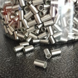 100pcs 5x0.5X5mm SS304 Stainless Steel Capillary Pipe DIY Tube Accessories