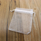 100pcs Drawstring Organza Bags Jewelry Packaging Wedding Party Gift Bag