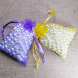 100pcs Drawstring Organza Bags Jewelry Packaging Bags Wedding Party Gift Bag