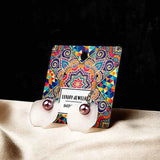 100pcs 6*6 cm Colorful Jewelry Display Cards