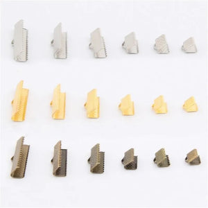 100pcs Antique Bronze/Silver/Gold Ribbon Connect Clasps Jewelry Accessori