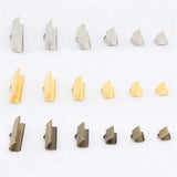 100pcs Antique Bronze/Silver/Gold Ribbon Connect Clasps Jewelry Accessori