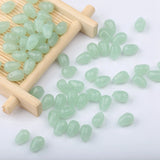 100pcs Water Droplets Lampwork Beads Gradient Glass Beads for Jewelry Making