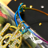 100pcs 65mm Adjustable Bangles for DIY Jewelry BG012