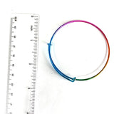 100pcs 65mm Adjustable Bangles for DIY Jewelry BG012