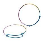 100pcs 65mm Adjustable Bangles for DIY Jewelry BG012