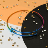 100pcs 65mm Adjustable Bangles for DIY Jewelry BG012