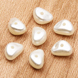 100pcs 6X9mm Beige Acrylic Pearl Beads for Jewelry Making