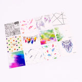 100pcs 6x6cm Jewelry Cards for Necklaces/Earrings, DIY Paper Displays