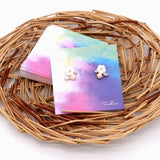 100pcs 6x6cm Jewelry Cards Necklace/Earring Pendant Packing Cards Paper Displays