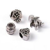 100pcs European Beads Large Hole Bead DIY Jewelry Making
