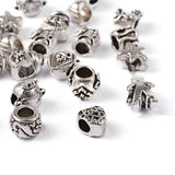 100pcs European Beads Large Hole Bead DIY Jewelry Making