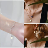 100pcs 7.6mm Pearl Charms Pendants with Rhinestone Caps for Crafts