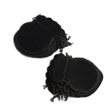 100pcs 70*80mm Velvet Drawstring Pouch Jewelry Bag