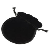 100pcs 70*80mm Velvet Drawstring Pouch Jewelry Bag