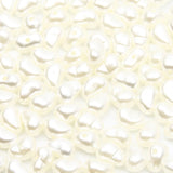 100pcs 7x10mm Beige Acrylic Pearl Beads for Jewelry Making
