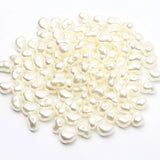 100pcs 7x10mm Ivory Pearl Beads for Jewelry Making