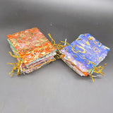100pcs Rose Love Gift Bag Jewelry Packaging Organza Storage Pouches