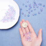 100pcs 8mm Acrylic Beads for DIY Jewelry Making