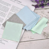 100pcs 8x8cm Jewelry Cleaning Cloth Set Polishing Tools for Silver Metals