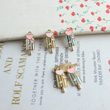100pcs Love ice cream Alloy Pendant Bracelet Hair Accessories