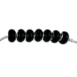 100pcs 9x14mm Cat Eye Beads for Jewelry Making, Charm Bracelet DIY Beads