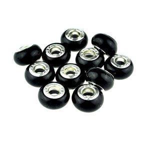 100pcs 9x14mm Cat Eye Beads for Jewelry Making, Charm Bracelet DIY Beads