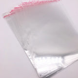 100pcs 9x16cm Resealable Poly Bag Opp Bag Self Adhesive Seal