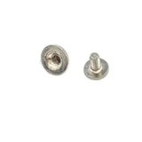 100pcs 9x6mm Cone Zinc Alloy Spike Studs for DIY Pet Collars Bracelet Shoes