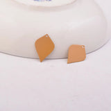 100pcs Brass Small Shape Charms Pendant 12*18mm