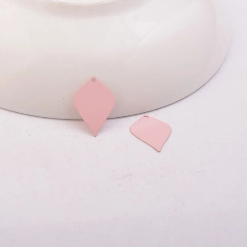 100pcs Brass Small Shape Charms Pendant 12*18mm